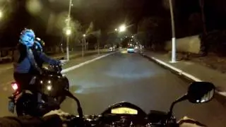 Hornet vs Xj6 -moto shimou -Luan da Ninja