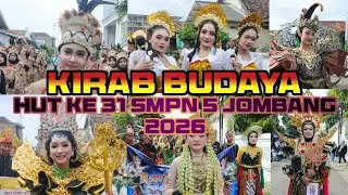 KIRAB BUDAYA HUT KE 31 SMPN 5 JOMBANG 