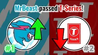 МИСТЕР БИСТ ОБОГНАЛ T-SERIES!! | Момент [332]
