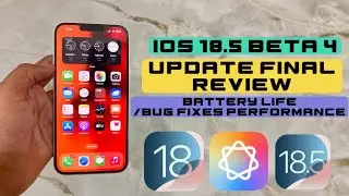 Ios 18.5 beta 4 update final review#ios18