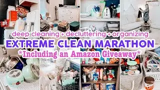 90 MINUTE CLEANING MARATHON | EXTREME CLEANING MOTIVATION | CLEAN WITH ME