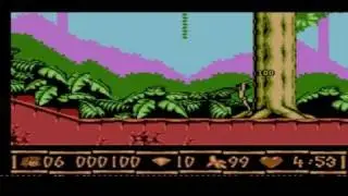 Jungle Book NES Walkthrough - Levels 1 - 3 + Bonus Stages