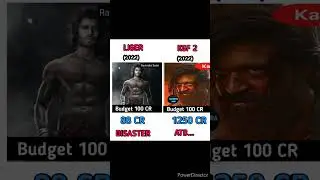 Kgf2 movie vs liger movie box office collection comparison #kgf2 #liger #short