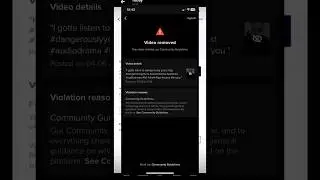 👍😱how to remove community guidelines 😱😱