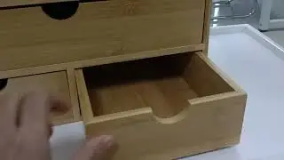 Bamboo Desk organizer