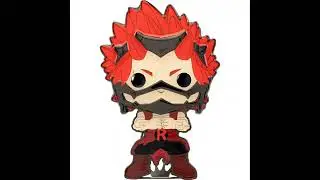 My Hero Academia Eijiro Kirishima Large Enamel Pop! Pin