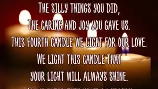 Touching Quotes Poems - Four Candles