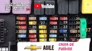 Caixa de Fusível GM Agile 2009-13