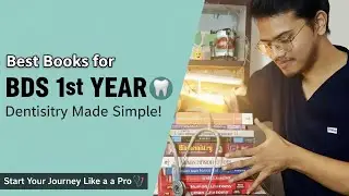 🦷 BDS 1st Year Books You MUST Have! | Complete Guide for Dental Freshers 📚 @inzemamquraishi123