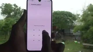 How to hide pattern line in Samsung Galaxy A16 5G