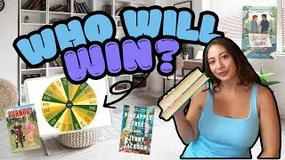 🧮 Number Generator Reading Challenge | Spin the Wheel; Library Book and Kindle Reading Vlog 🖥️