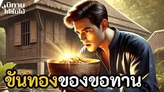 ขันทองของขอทาน ｜ EP.216 #นิทานพื้นบ้าน #นิทานก่อนนอน #นิทานสอนใจ #นิทานชาวบ้าน