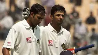 VVS Laxman & Rahul Dravid creating history in Eden Gardens vs the Invincibles Australians