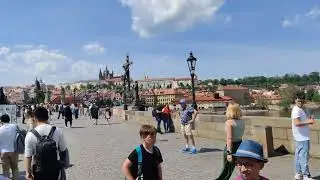 Prague - Vue depuis le pont Charles