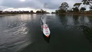 RC Scale Boats, Lauderdale Canal, 22nd July 2023