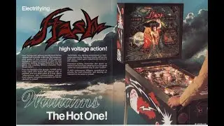 Williams Flash 1979 Pinball Gameplay