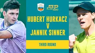 Hubert Hurkacz vs Jannik Sinner Highlights | Rolex Monte-Carlo Masters 2023