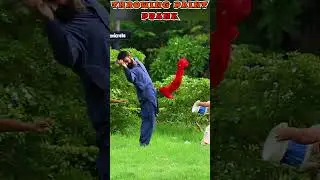 Throwing Fake Paint Prank Pt 5