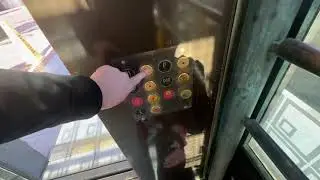 Union Station glass bus elevators ￼