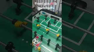 front pin o gancho  en mesa tornado  bolivia - futbolin tiro palmada
