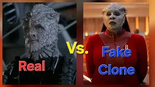 Video Update: Star Trek- The Real J'em Hadar Vs. The Fake Clone J'em Hadar(Review)