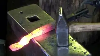 Forging Tongs with a Welded Rein