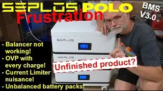 3 Batteries in parallel. Lots to learn from an unfinished product 😒