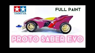 How to paint a full airbrush body Tamiya PROTO SABER EVO