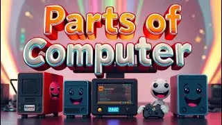 &ldquo;Parts of Computer with Spelling | Learn Computer Parts Name with Pictures&rdquo;