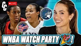 The Indiana Fever vs. The Minnesota Lynx🔥 (Comissioner's Cup WATCH PARTY!)
