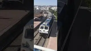 Arrival of night train (BA) at Agha station