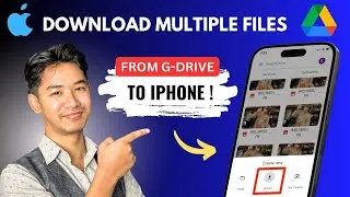 How To Download Multiple Files From Google Drive To iPhone