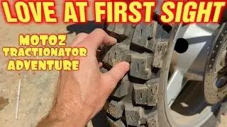 Is This The Unicorn Tire?//Motoz Tractionator Adventure//First Impression