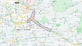 Verkehrsschau Wittener str. Baustelle zwischen Ferdinandstra&szlig;e und dem Ring