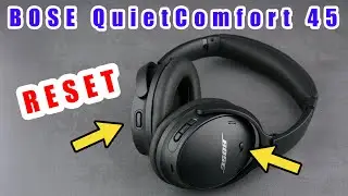 Bose QuietComfort 45 zur&uuml;cksetzen &ndash; QC45 Werkseinstellungen Tastenkombination