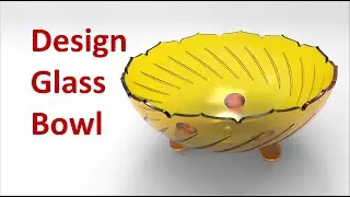 Solid Edge Tutorials #42 | Design & Render a Glass Bowl