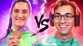 Enfrentei Uma MEDALHISTA OLÍMPICA! | Jogo Oficial de Tokyo 2020 Contra Mayra Aguiar