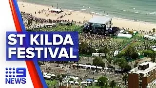 Thousands enjoy 40th St Kilda Festival | Nine News Australia