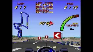 Nigel Mansell's World Championship Racing (SNES). NTSC|Race Circuit. South Africa. Best lap: 1:11.72