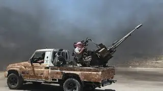 Syrian Bedouin, tribal fighters at entrance of Druze-majority city of Sweida | AFP