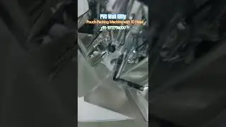 PVC Wall Gitty Packing Machine with 10 Head | Multihead Packing Machine for Wall Gitty |