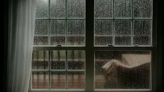 Rain Sounds for Sleep - Open Window Rain Sounds - Heavy Rain Sounds – 1 Hour