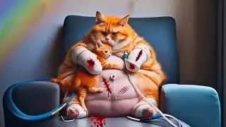 AI cats with tears in their eyes || PetsLive KOMI