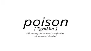 TGYKMar - &ldquo;Poison&rdquo; (Official Audio)