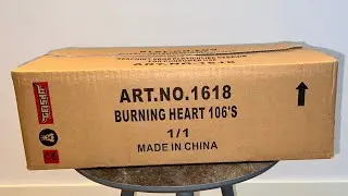Burning Heart : Vuurwerkmania : 106 Shots : 25mm : 1.808 Gram : Straatfilm