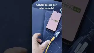 Cabo de rede no celular