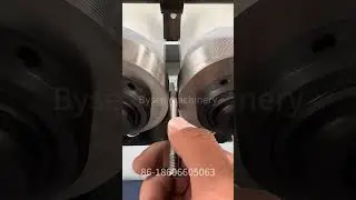 Test BM12 model small type thread rolling machine for steel rod