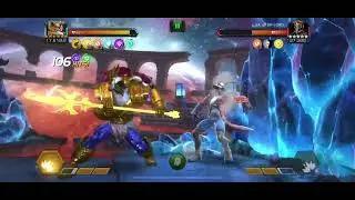 Mcoc Odin vs labyrinth sL with synergy team