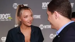 Camille Kostek talks Awards appearance on NHL Celebrity Wrap