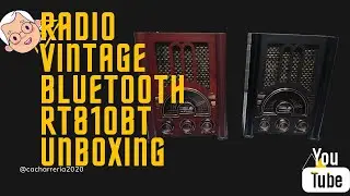 Espectacular 🤩Radio Universal Royal RT810BT Retro Vintage Bluetooth 😱 AM FM SW USB TF CARD auxiliar